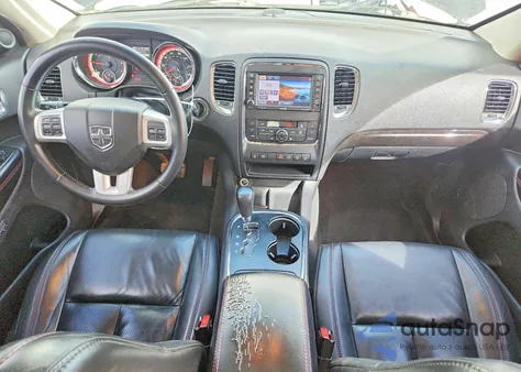 2013 Dodge Durango R/T z USA, uszkodzony, nr VIN 1C4SDJCTXDC698212